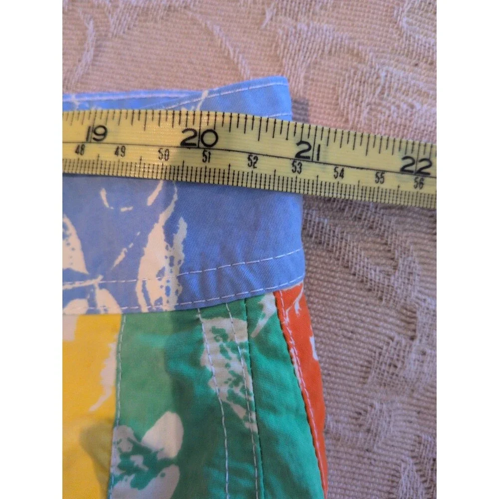 Ralph Lauren Polo Sport Men 40 Patchwork Floral Swim Trunks Shorts Color Block